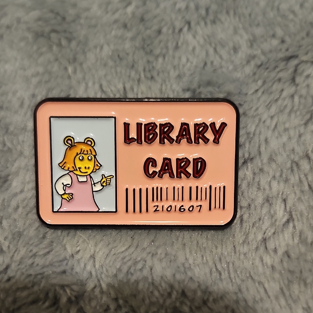 Arthur Enamel Pin